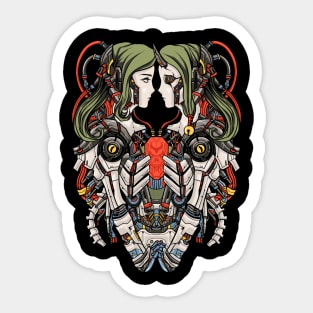 Siamese Mech Twin Sticker